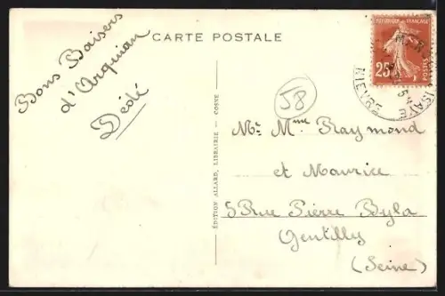 AK Arquian /Nièvre, Château de Gibins