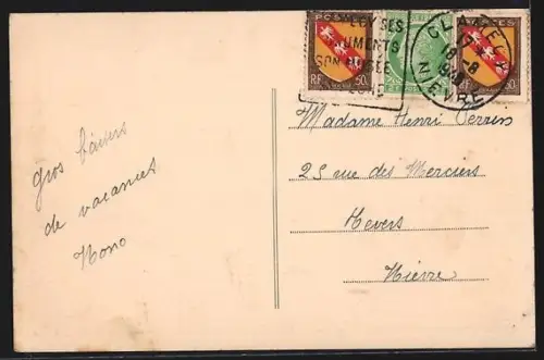 AK La Chapelle-St-André /Nièvre, Vue Générale