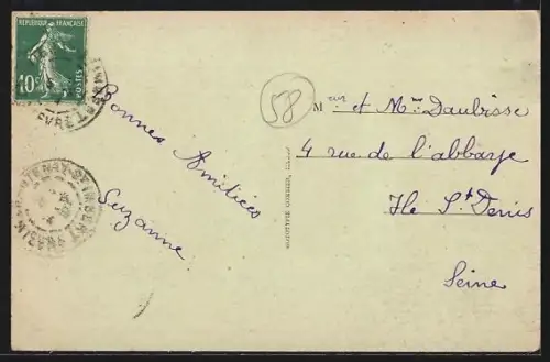 AK Chantenay-St-Imbert, Le monument aux morts