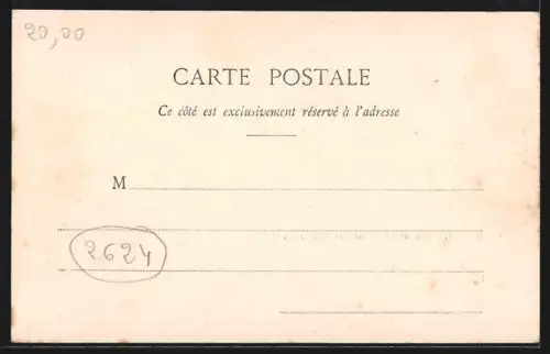 AK Champvert, Le Château de Marcy, côté est