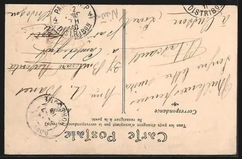 AK Cosne, Moulin des Tourneurs avec des visiteurs sur le pont