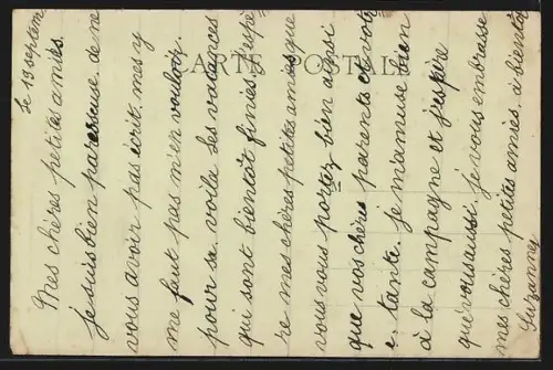 AK Millay /Nièvre, Le Grand Montigny, maison entourée d`arbres