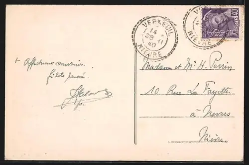 AK Verneuil /Nièvre, Le Presbytère