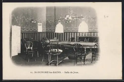 AK St-Honoré-les-Bains, Salle de Jeux