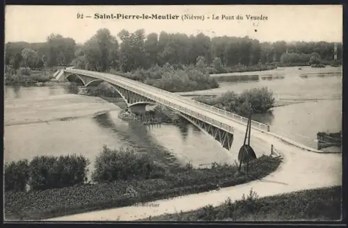 AK Saint-Pierre-le-Moûtier, Le Pont du Veurdre