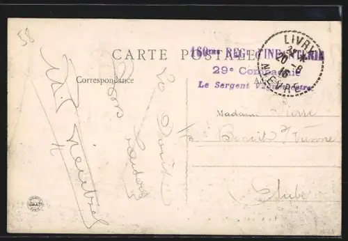 AK Saint-Pierre-le-Moûtier, Le Pont du Veurdre