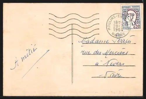 AK Onlay /Nièvre, Château de Lévault