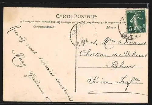 AK Millay, Souvenir avec vues multiples du village