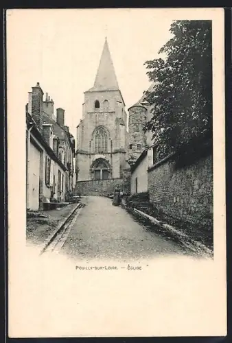 AK Pouilly-sur-Loire, Église
