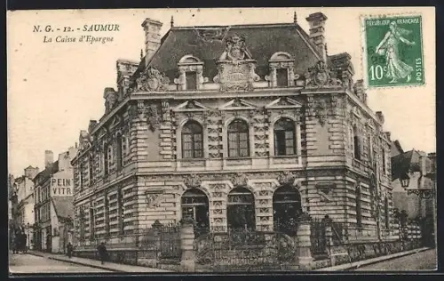 AK Saumur, La Caisse d`Epargne