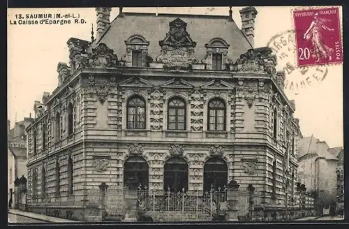 AK Saumur /M.-et-L., La Caisse d`Epargne