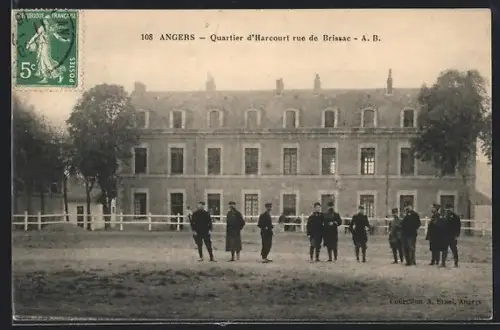 AK Angers, Quartier d`Harcourt rue de Brissac