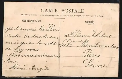 AK Angers, Ruine, Ancient Convent des Pénitents