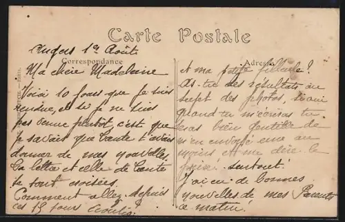 AK Angers, Le Musée Paléontologique