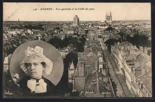 AK Angers, Vue générale et la Coiffe du pays