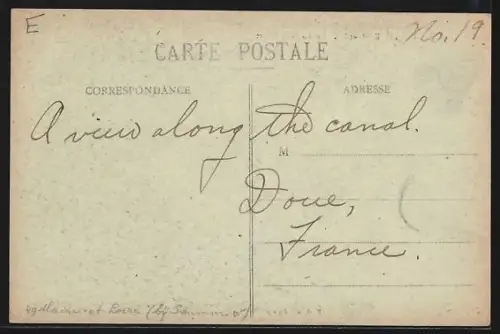 AK Douè-la-Fontaine, Les Bords du Douet