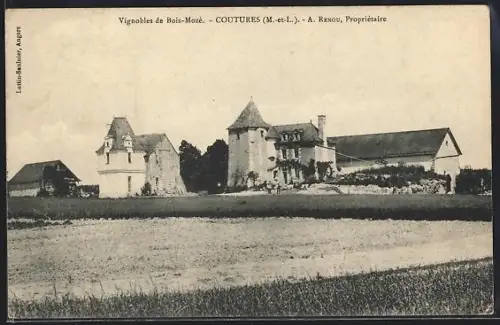 AK Coutures /M.-et-L., Vignobles de Bois-Mozé, A. Renou, Propriétaire
