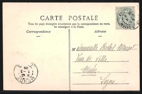 AK St-Aubin de Luigné, Un coin de l`Anjou, Les Bords du Layon à la Grande Guerche