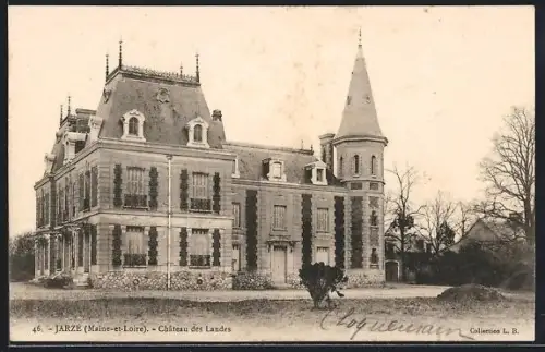 AK Jarzé /M.-et-L., Château des Landes