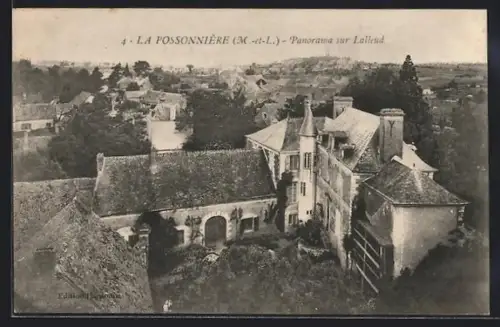 AK La Possonnière /M.-et-L., Panorama sur Lalleud