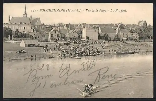 AK Bouchemaine /M.-et-L., Vue de la Plage
