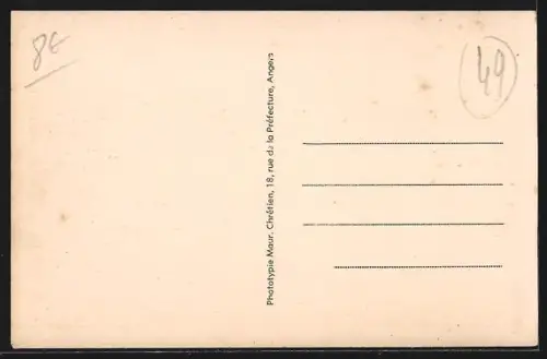 AK Angers, Place du Ralliement, Le Théâtre