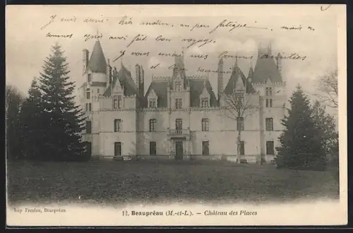 AK Beaupréau /M.-et-L., Château des Places