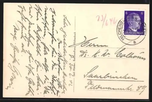 AK Hilchenbach, Ortsansicht mit Umgebung