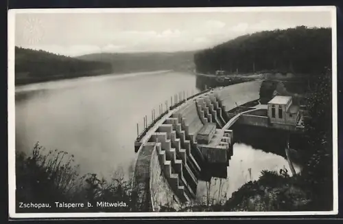 AK Zschopau, Talsperre bei Mittweida