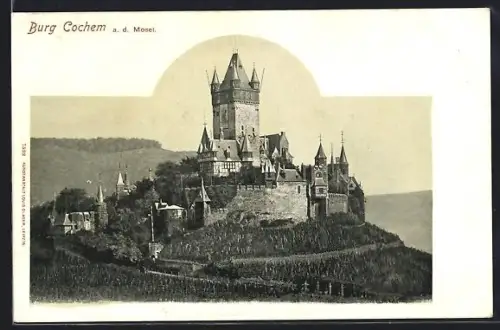 AK Cochem a. d. Mosel, Burg Cochem