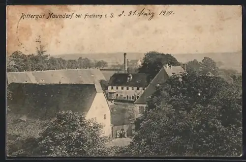 AK Naundorf bei Freiberg, Rittergut