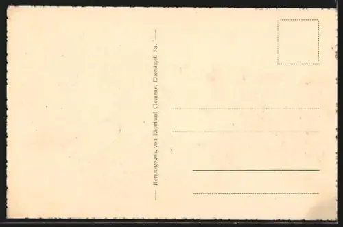 AK Ebersbach /Sa., Blick nach dem Kottmar, Teilansicht