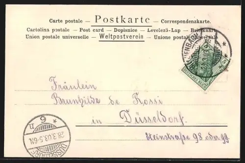 AK Hilchenbach, Marktplatz mit Kirche