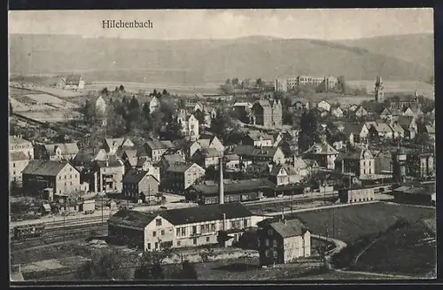 AK Hilchenbach, Totalansicht aus der Vogelschau
