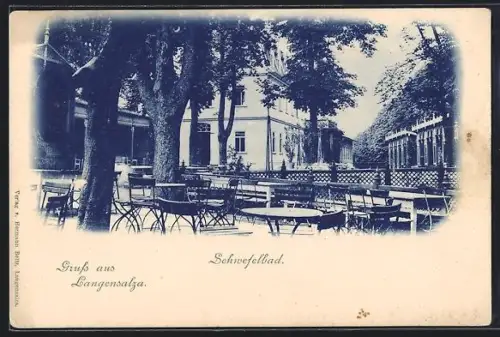 AK Langensalza, Cafe am Schwefelbad