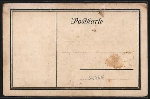 Künstler-AK Bautzen, Jugendherberge des Vereins Volkswohl H. St.