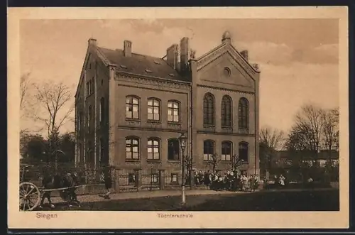 AK Siegen, Töchterschule mit Schülerinnen