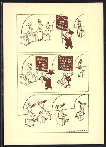 Künstler-AK Hamburg-Neustadt, Werbekarte Andreas Lausen, Tabakwaren, Vorsetzen 31