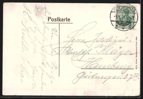 Lithographie Königswinter, Hotel-Restaurant zum Drachenfels J. Schlemmer, Ruine, Ortspartie Petersberg, Ortsansicht