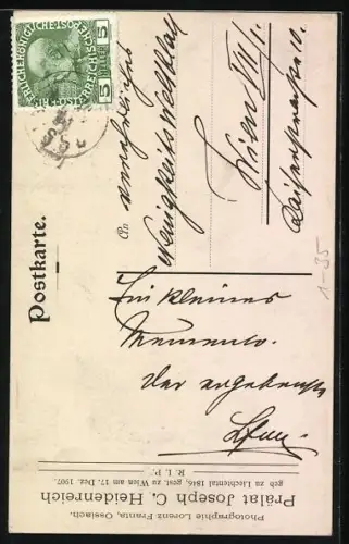 AK Portrait des Prälaten Joseph C. Heidenreich