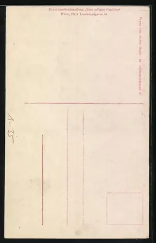 AK Portrait des Geistlichen P. Solfischern