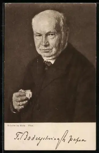 AK Portrait von Fr. Bodeyelmiagh, Theologe