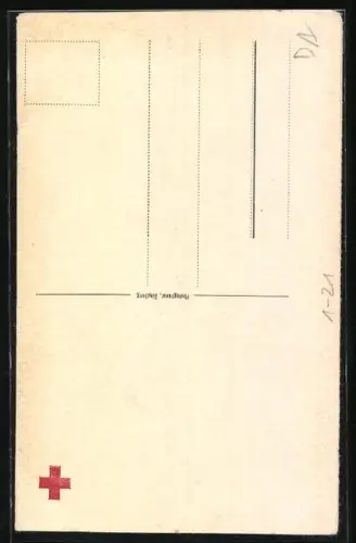 AK Herzog Albrecht von Württemberg mit Schirmmütze