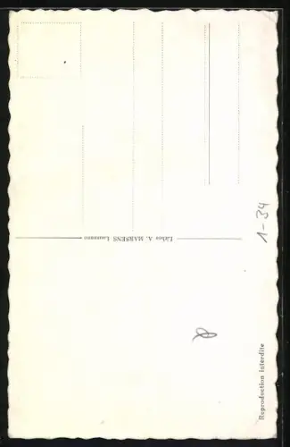 AK Portrait von Giuseppe Motta