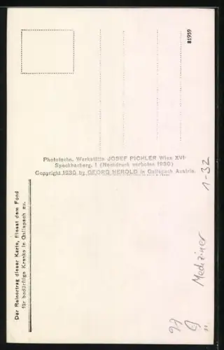 AK Portrait von Valentin Zeileis, Mediziner