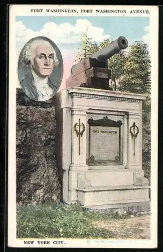 AK New York City, NY, Fort Washington, Fort Washington Avenue, Portrait