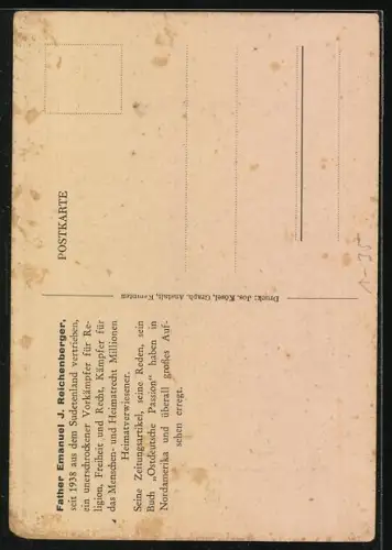 AK Father Emanuel J. Reichenberger