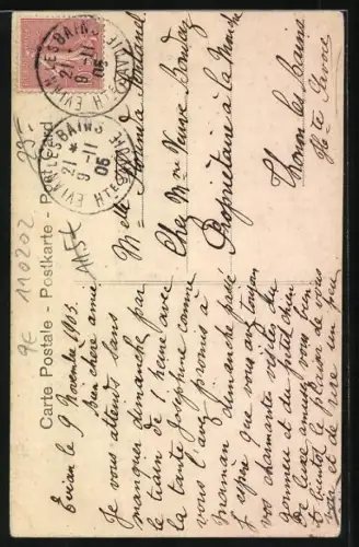 AK Zwei junge Frauen am Buchstaben F