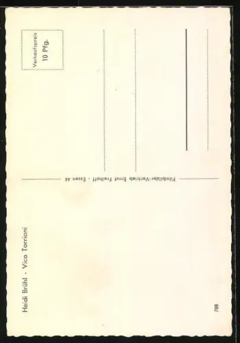 AK Musikerin Heidi Brühl mit dem Musiker Vico Torriani