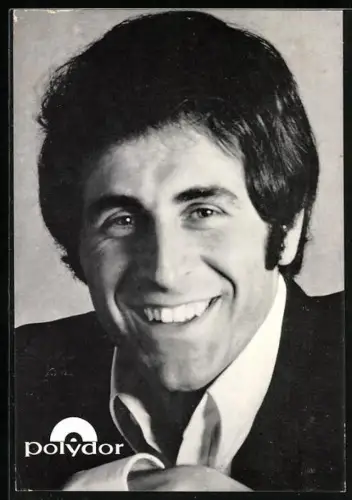 AK Musiker Peter Rubin mit lächelndem Gesicht